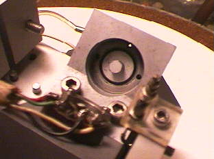 Cutterhead with coil assembly removed